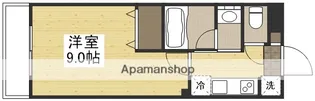 コクーン大元駅前【4階】の間取り