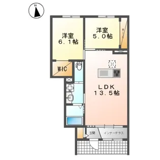 プロシード【1階】の間取り