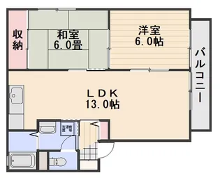 ディアス30 C棟【201号室】の間取り