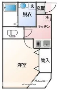 アーバンテラス医大前【1階】の間取り