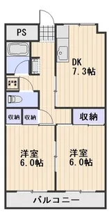 ORYZA西古松【2階】の間取り
