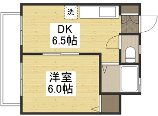 倉敷イーストコーポ【4階】の間取り