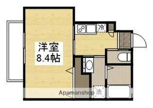 ALIVIO【103号室】の間取り