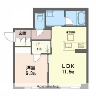 そよかぜⅡ【1階】の間取り