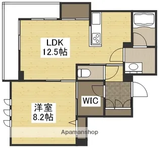 シャーメゾン・グラン七日市【3階】の間取り