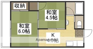 宗名荘【B1201号室】の間取り