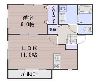 セレーノⅡ【1階】の間取り