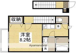 CERISIER【2階】の間取り