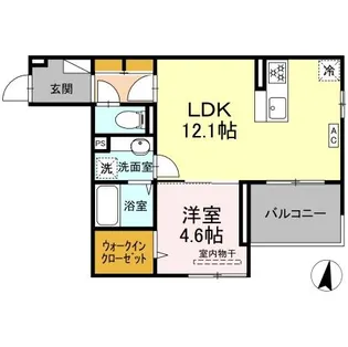 ベル・ポスト【3階】の間取り