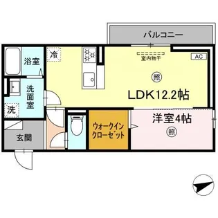セラヴィ【2階】の間取り