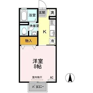 アーバンヴィラ【2階】の間取り