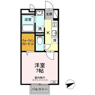 ルミエール8【2階】の間取り