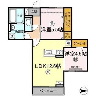 カトーナヴィラ【3階】の間取り
