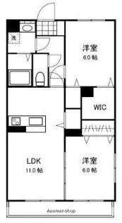 F-city老松町【1階】の間取り