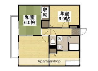 サンエクセル【201号室】の間取り