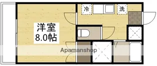 パルミラ江波【7階】の間取り