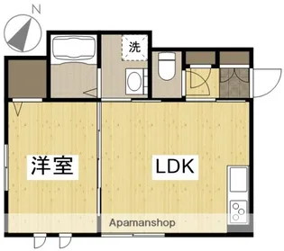星と青空のクーレ【2階】の間取り