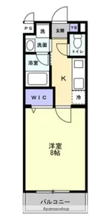 ミモザヒルズ岡山医大南【4階】の間取り