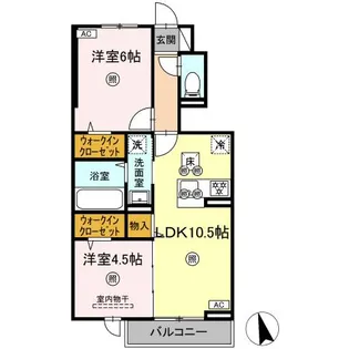 RION【1階】の間取り