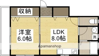 ソルラーゴ【1階】の間取り