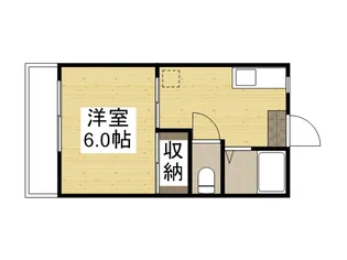 ルーツ・グランデ畠瀬【2階】の間取り