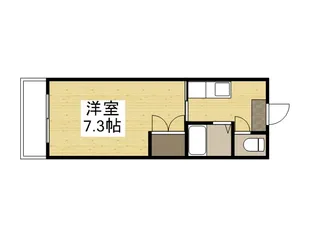 1Kの間取り画像