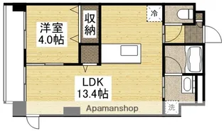 ピアグロリア東古松【1階】の間取り