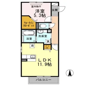 プリマヴェーラ【2階】の間取り