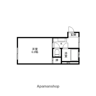 茅野ビル【102号室】の間取り