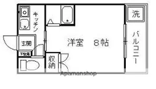 ラ・パルテール豊浜弐番館【3階】の間取り