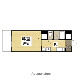 アークハイツ内山下【401号室】の間取り