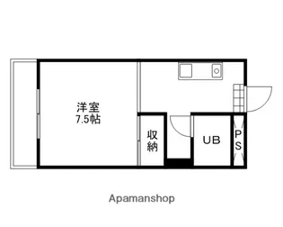 シャンティ東古松【3-C号室】の間取り