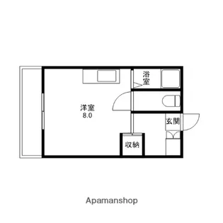 ドリームタグチ【301号室】の間取り