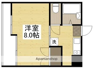 LA・VIEU西【103号室】の間取り