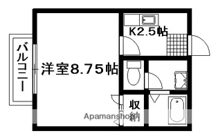 フォーシーズンズ春【1階】の間取り