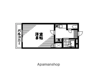 リバージュ浜【307号室】の間取り