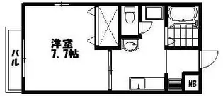 リビンハウス原尾島【104号室】の間取り