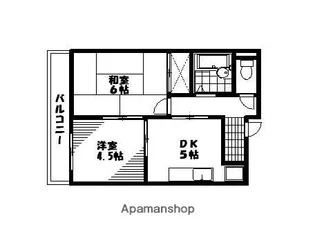 クレオ後楽園【302号室】の間取り