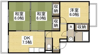 エスポワール【3階】の間取り