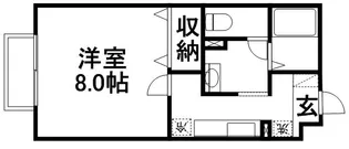 サンハイム【1階】の間取り