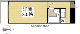 チサンマンション倉敷【5階】の間取り