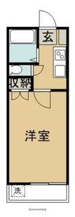 キャフェフロール【2階】の間取り