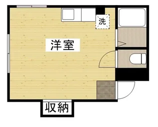 フレール津倉【2階】の間取り
