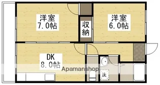 ガーデンパークⅢ【1階】の間取り