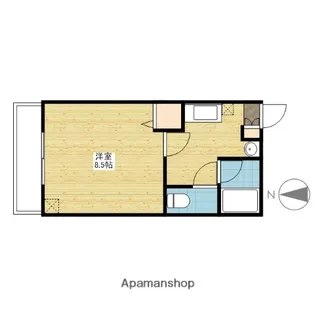 グリーンメディカ【4階】の間取り