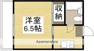 ドゥリーム浜【401号室】の間取り