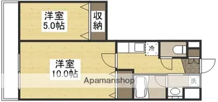 ピアホーム奥田西町【1階】の間取り
