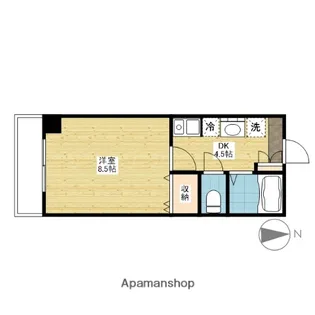 グリンパレスⅡ【4階】の間取り