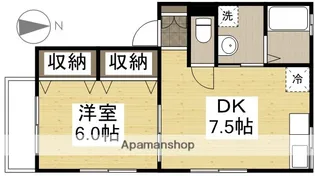 すずらんⅡ【2階】の間取り