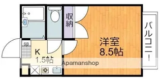 フローラ芥子【2階】の間取り